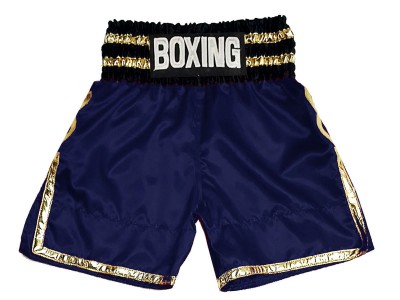 Pantaloncini da boxe personalizzati : KNBSH-039-Marina