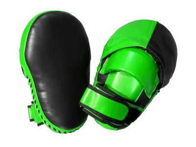 Colpitori Boxe Focus Paos Lunghe Personalizzati : Verde lime/Nero