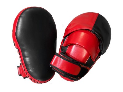 Colpitori Boxe Focus Paos Lunghe Personalizzati : Rosso/Nero